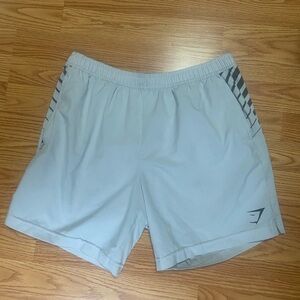 Gymshark gray athletic shorts